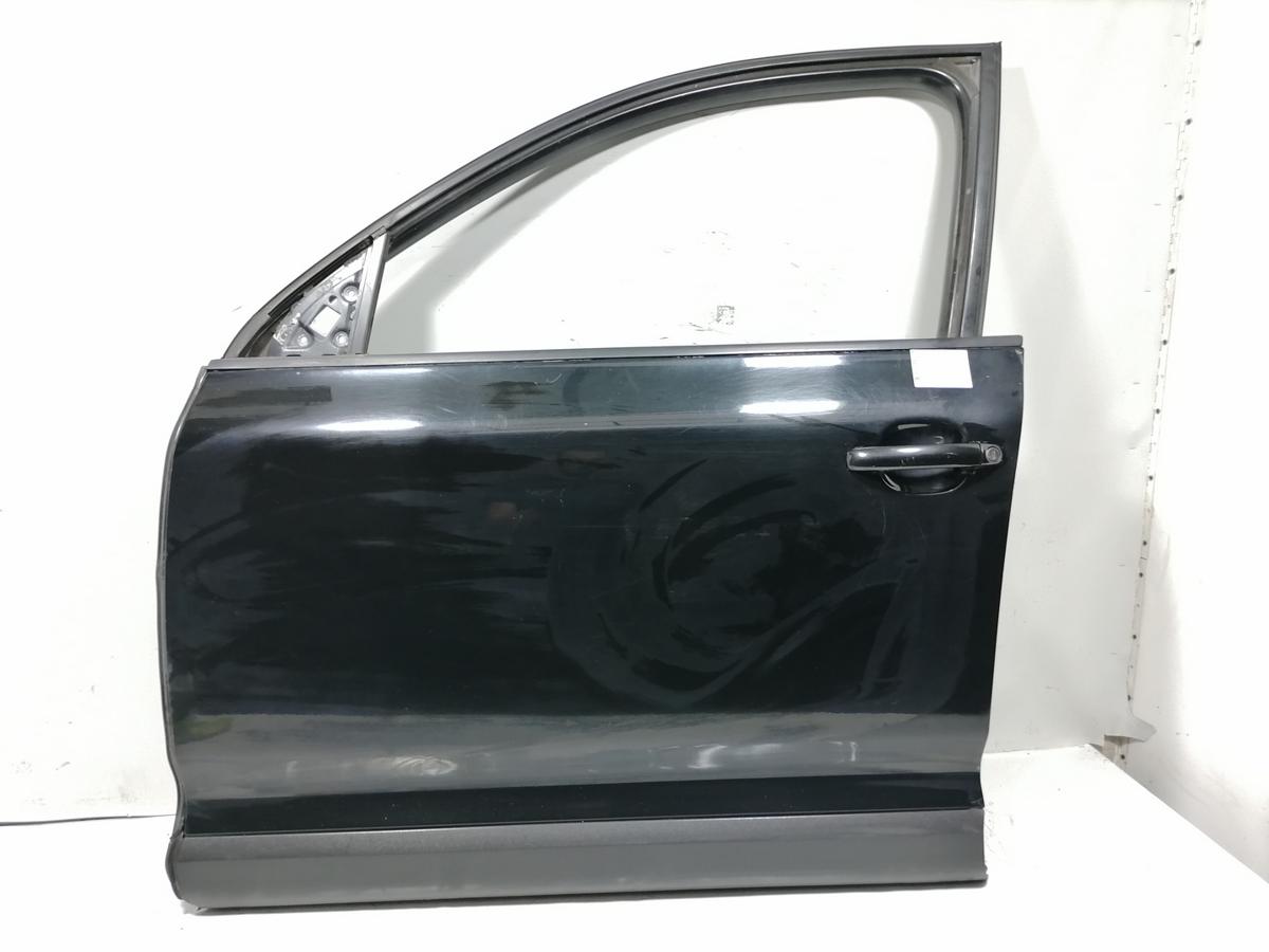 VW Touareg 7L original T&uuml;r vorn links L041 Brillantschwarz Bj.2009